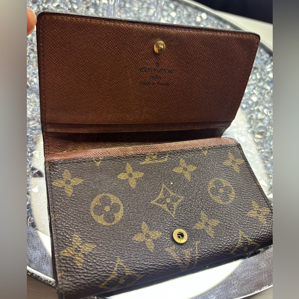 Louis Vuitton Monogram Porte Monnaie Tresor Wallet EUC - Picture 6 of 12